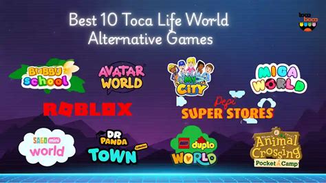 Top 10 Toca Life World Alternatives – Fun & Creative Games.